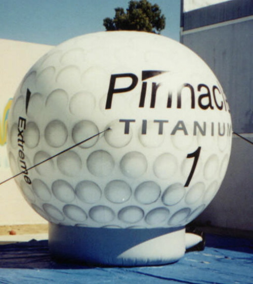 Sports Related Inflatables golfball on base